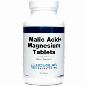 Malic Acid & Magnesium 180 tabs by Douglas Labs