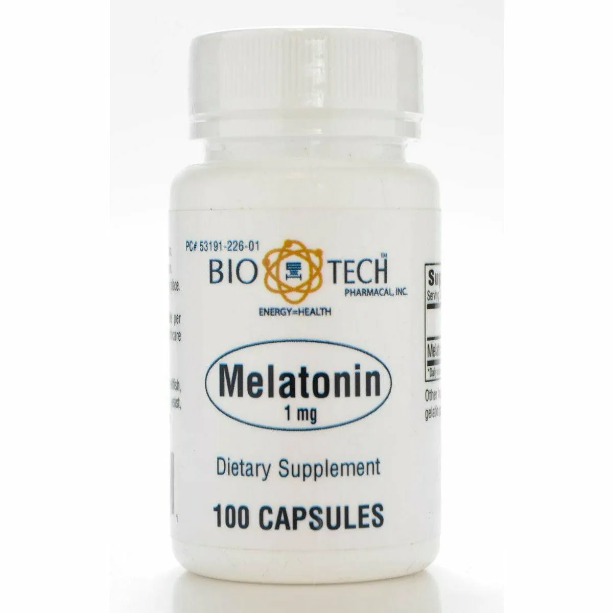 Melatonin 1 mg 100 caps by Bio-Tech