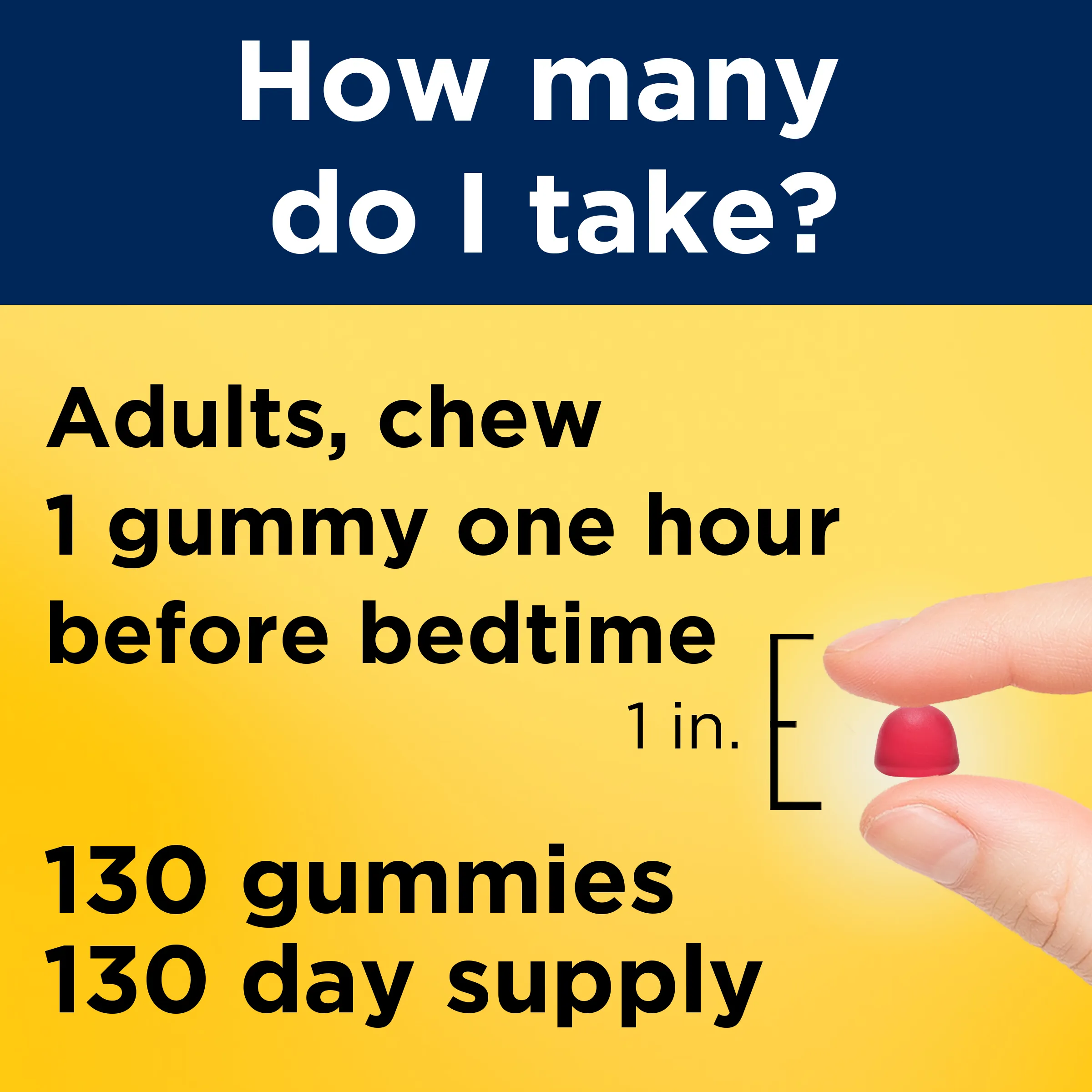Melatonin 2.5 mg Gummies