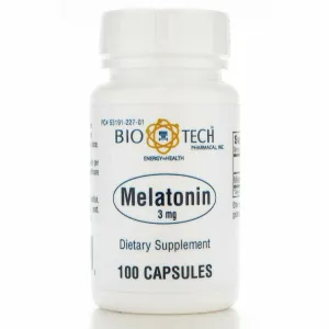 Melatonin 3 mg 100 caps by Bio-Tech