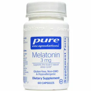 Melatonin 3 mg by Pure Encapsulations