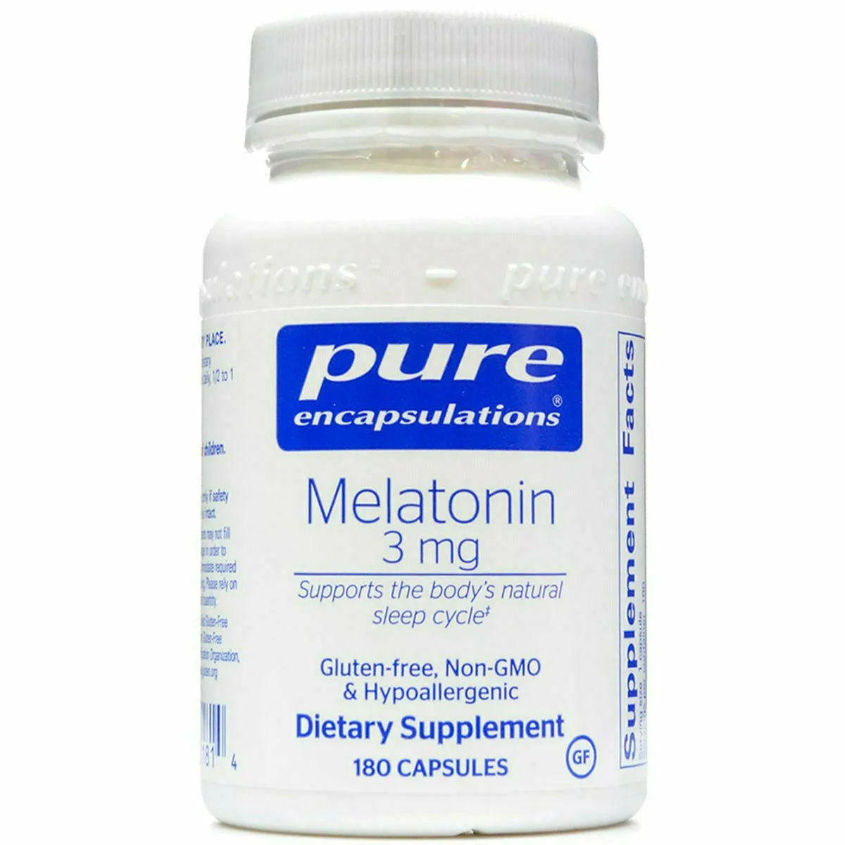 Melatonin 3 mg by Pure Encapsulations