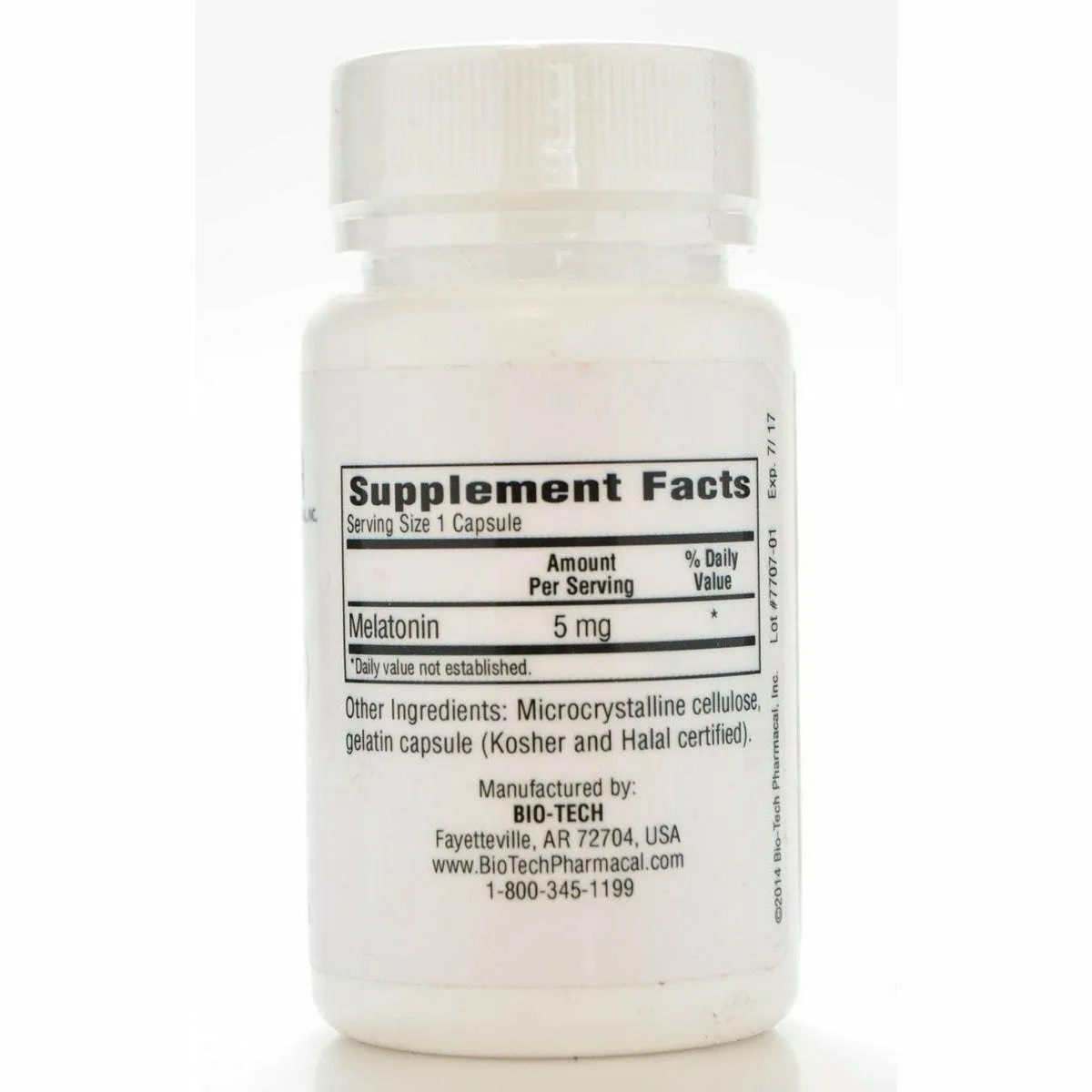 Melatonin 5 mg 100 caps by Bio-Tech