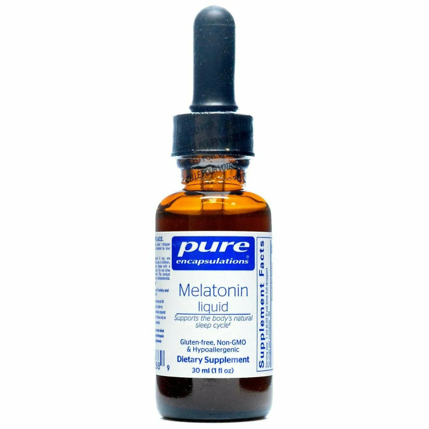 Melatonin Liquid 1 fl oz by Pure Encapsulations