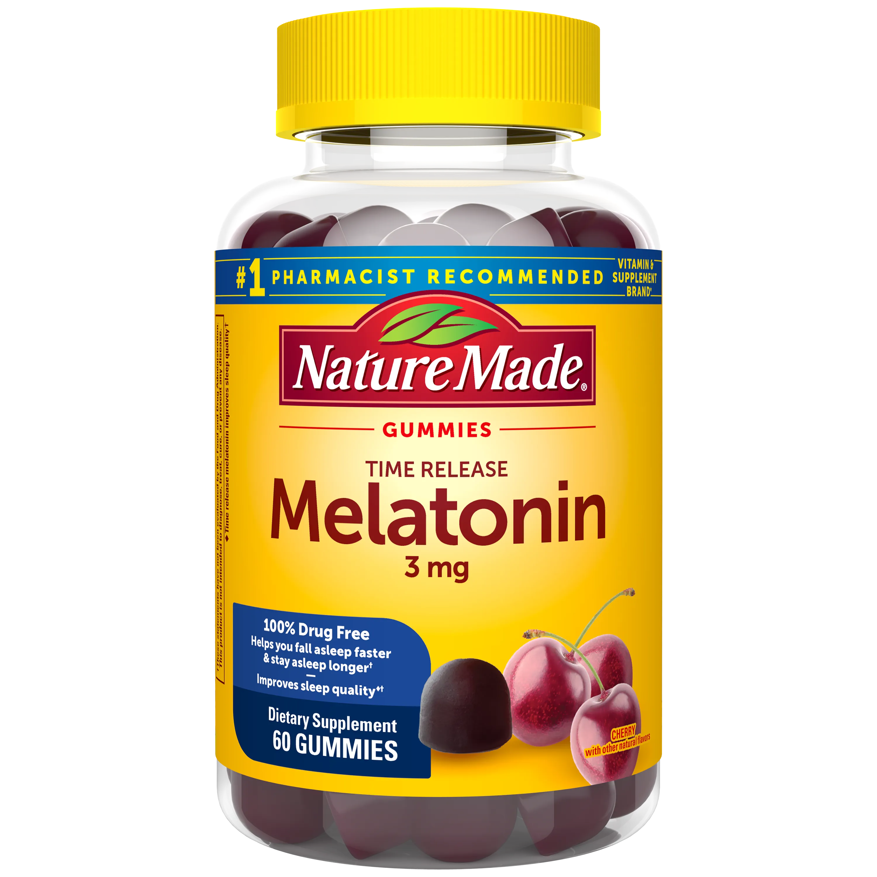 Melatonin Time Release 3 mg Gummies