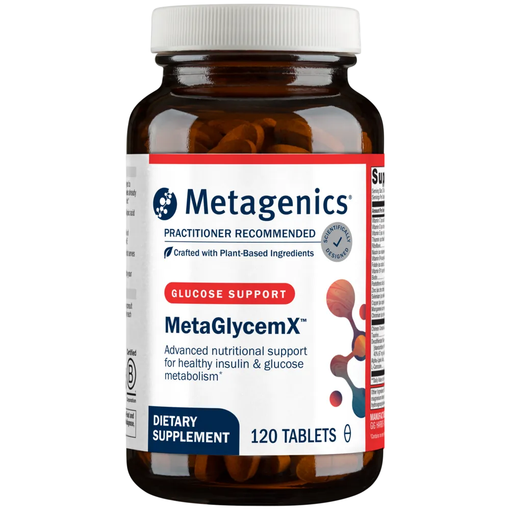 MetaGlycemX 120 Tablets by Metagenics