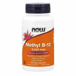 Methyl B-12 5.000 mcg 90 vegcaps By Now