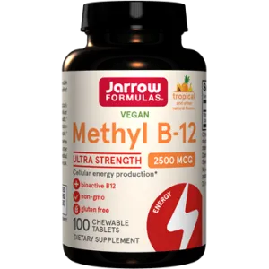 Methyl B12 2500 mcg 100 chewable tablets by Jarrow Formulas
