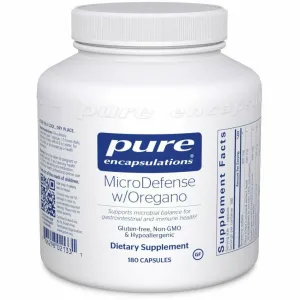 MicroDefense w/ Oregano 180 vcaps by Pure Encapsulations