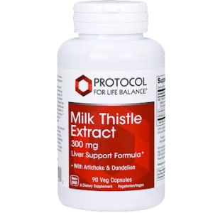 Milk Thistle Extract 300 mg 90 vcaps by Protocol For Life Balance