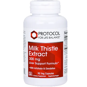 Milk Thistle Extract 300 mg 90 vcaps by Protocol For Life Balance