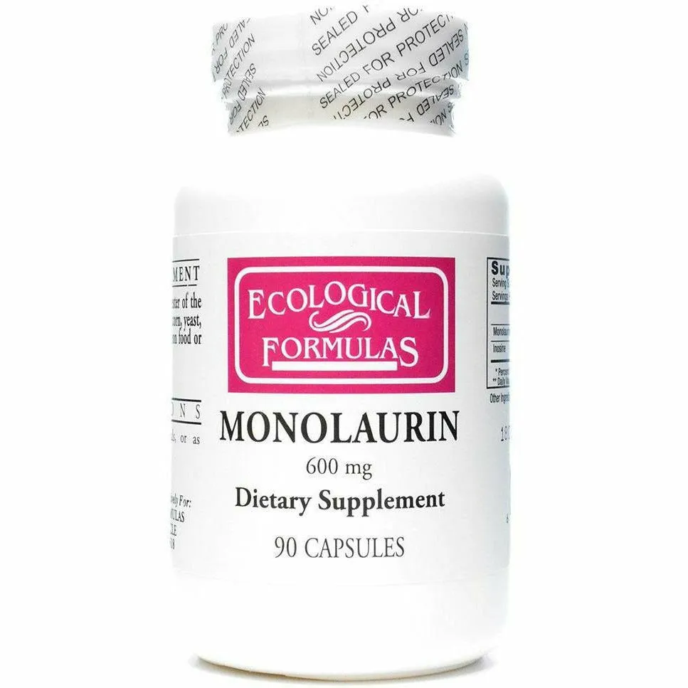 Monolaurin 600 mg 90 caps by Ecological Formulas
