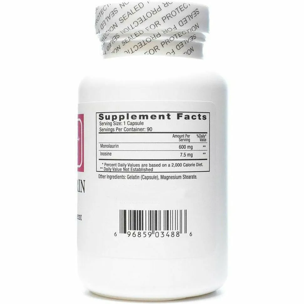 Monolaurin 600 mg 90 caps by Ecological Formulas