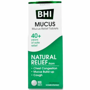 Mucus Relief 100 tabs by Heel/BHI