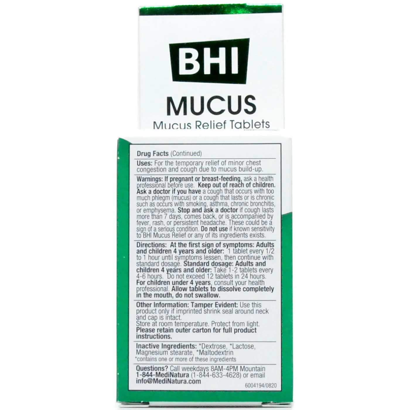 Mucus Relief 100 tabs by Heel/BHI