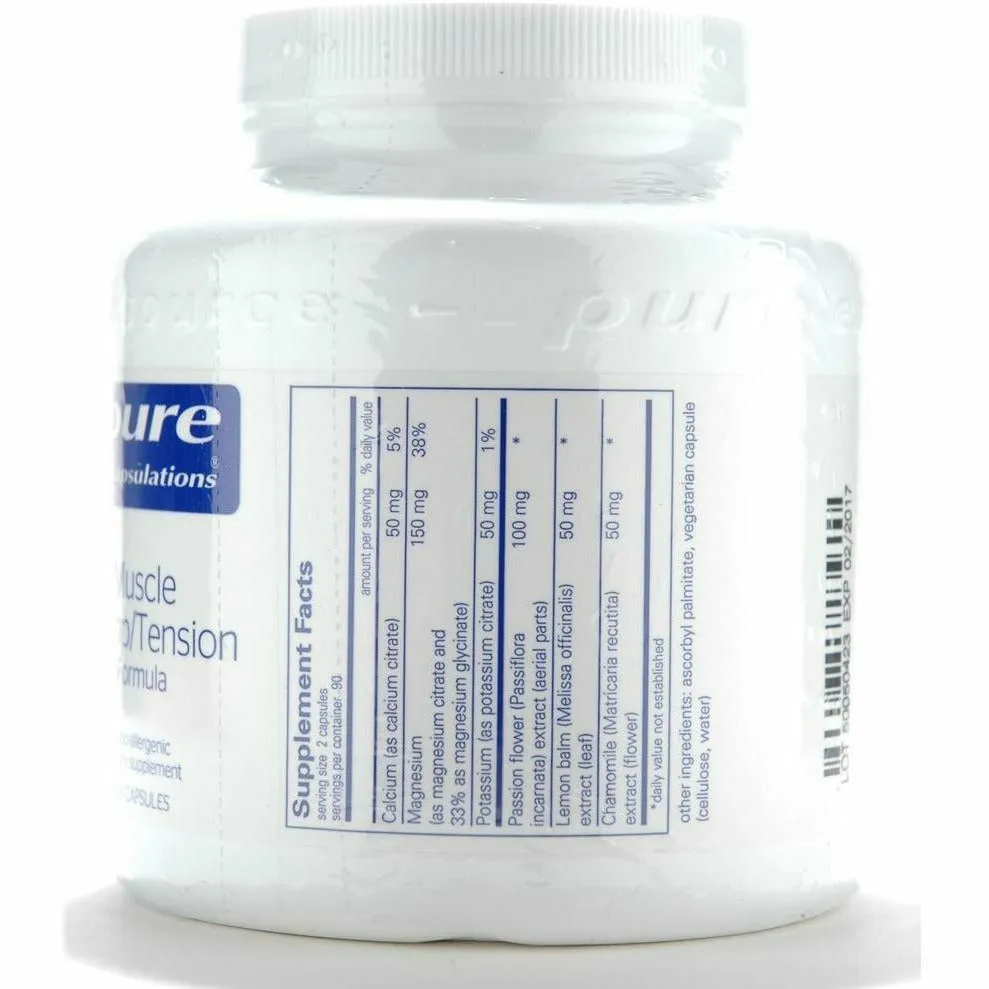 Muscle Cramp/Tension Formula by Pure Encapsulations