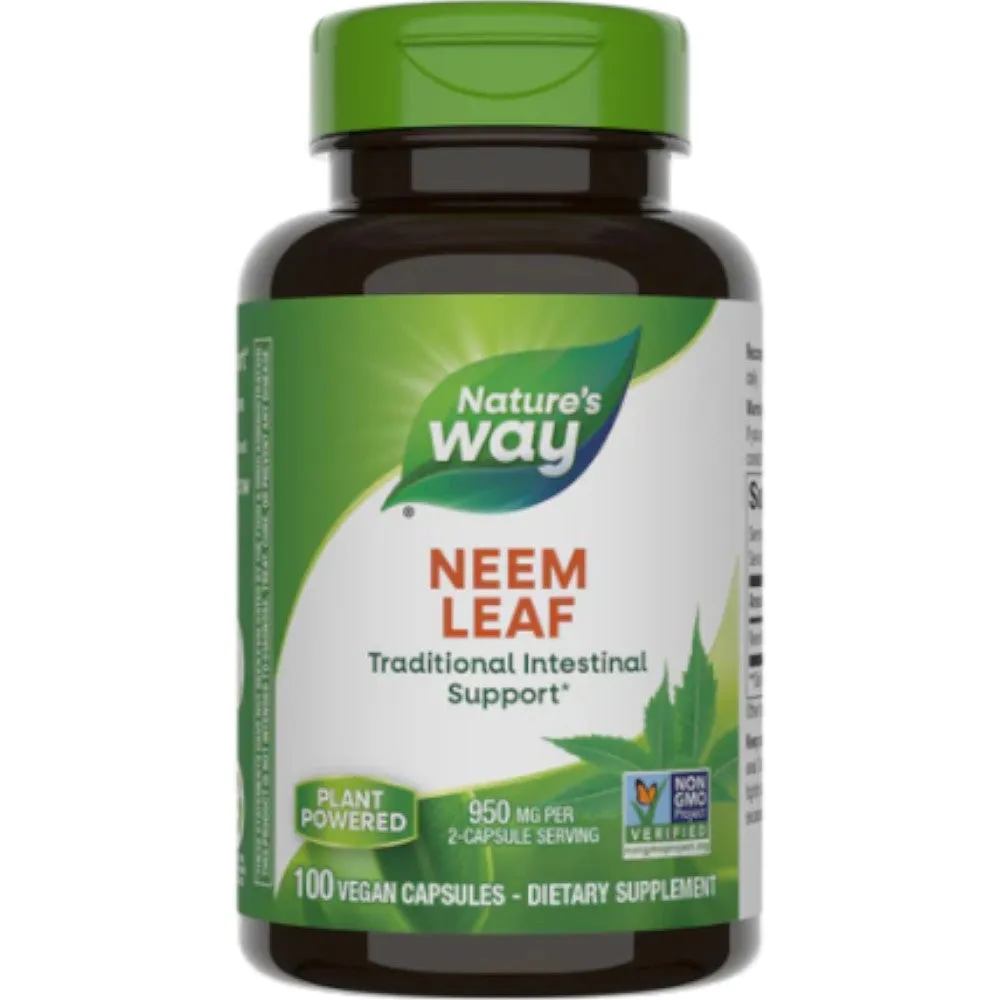 Neem Leaf 100 caps by Nature's Way