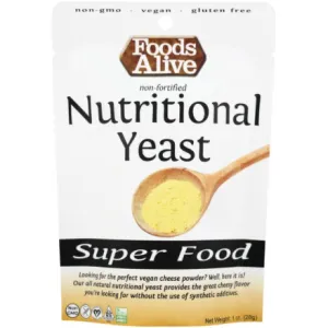 Non-Fortified Nutritional Yeast Flakes by Foods Alive