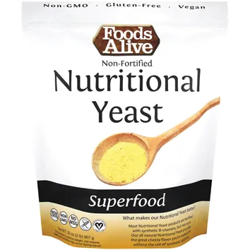 Non-Fortified Nutritional Yeast Flakes by Foods Alive
