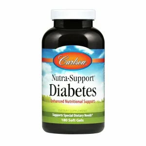 Nutra Support Diabetes 180 gels by Carlson Labs