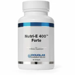 Nutri E-400 Forte 60 gels by Douglas Labs