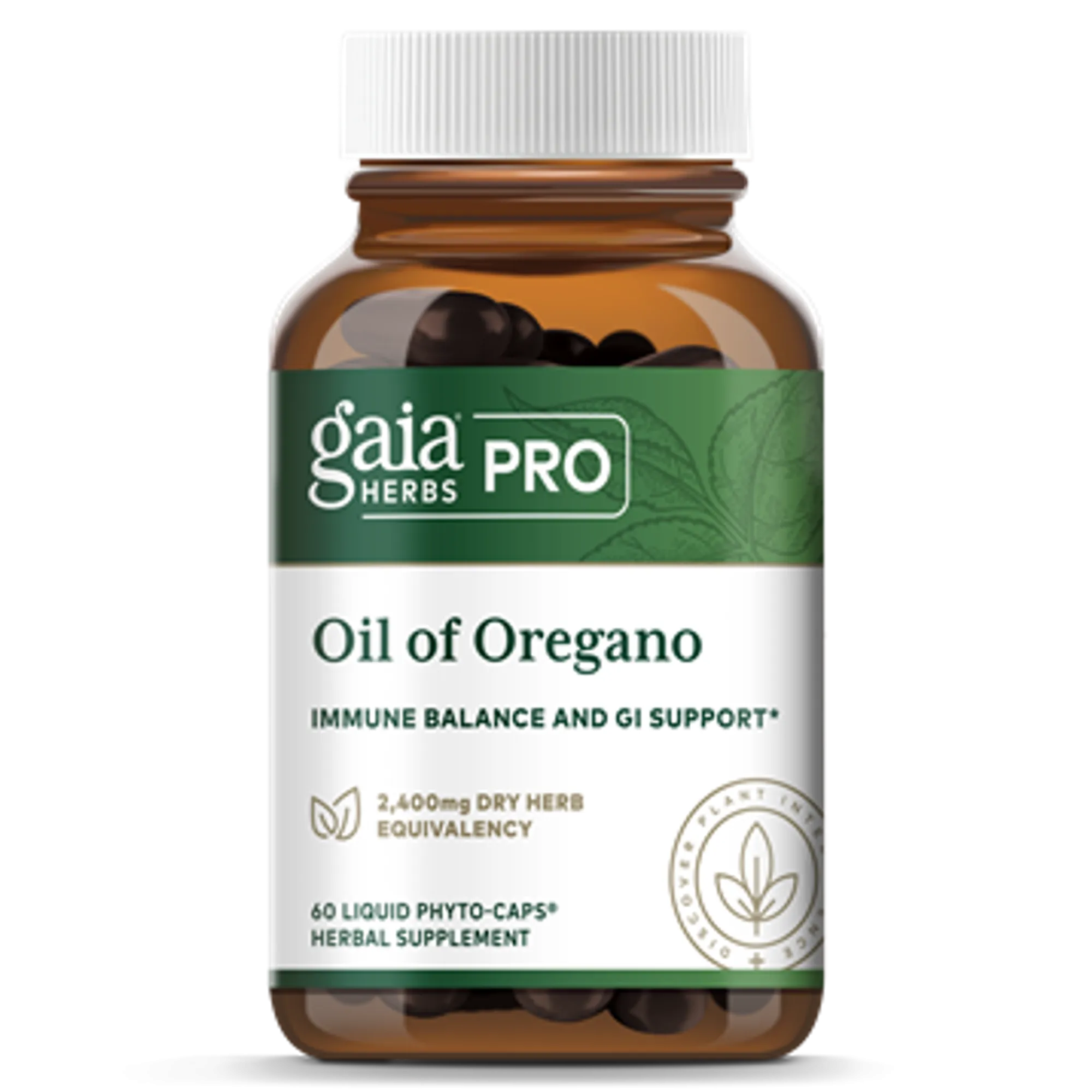 Oil of Oregano 60 lvcaps by Gaia Herbs