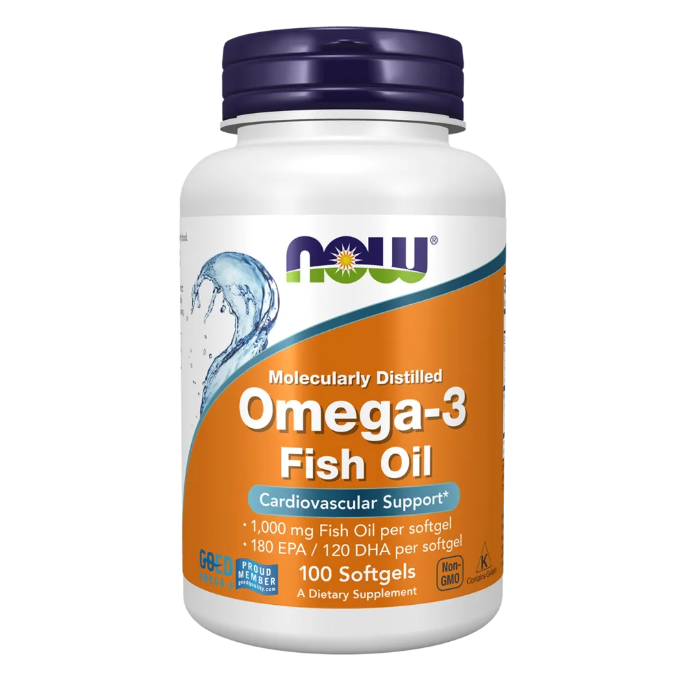 Omega-3 100 softgels by NOW