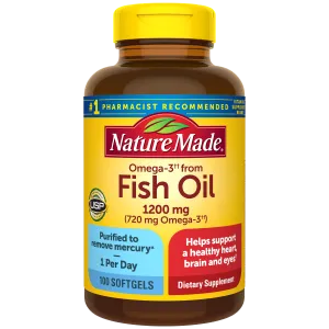 Omega-3 From Fish Oil 1200 mg Softgels
