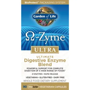 Omega-Zyme  ULTRA 90 caps by Garden Of Life