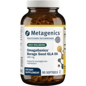 OmegaGenics Borage Seed GLA Oil 240 mg 90 Softgels by Metagenics