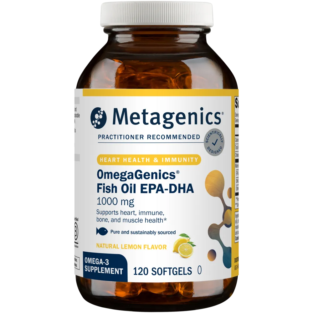 OmegaGenics Fish Oil EPA-DHA 1000 mg by Metagenics