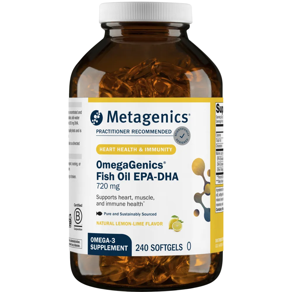 OmegaGenics Fish Oil EPA-DHA 720 mg by Metagenics