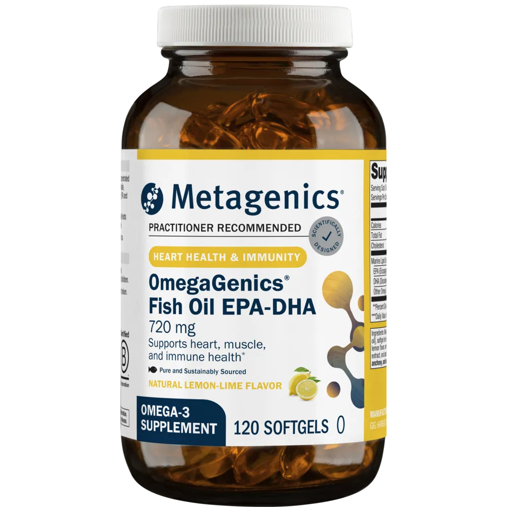 OmegaGenics Fish Oil EPA-DHA 720 mg by Metagenics