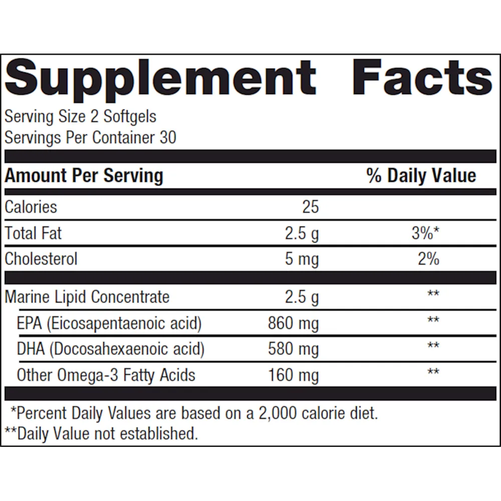 OmegaGenics Fish Oil EPA-DHA 720 mg by Metagenics