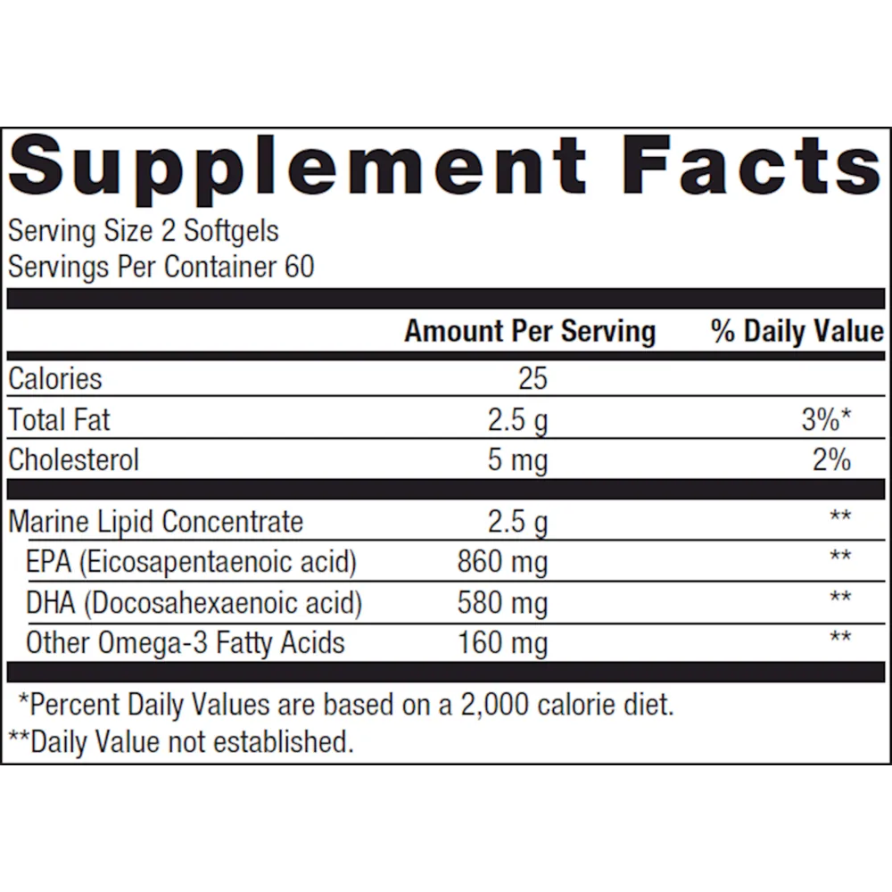 OmegaGenics Fish Oil EPA-DHA 720 mg by Metagenics