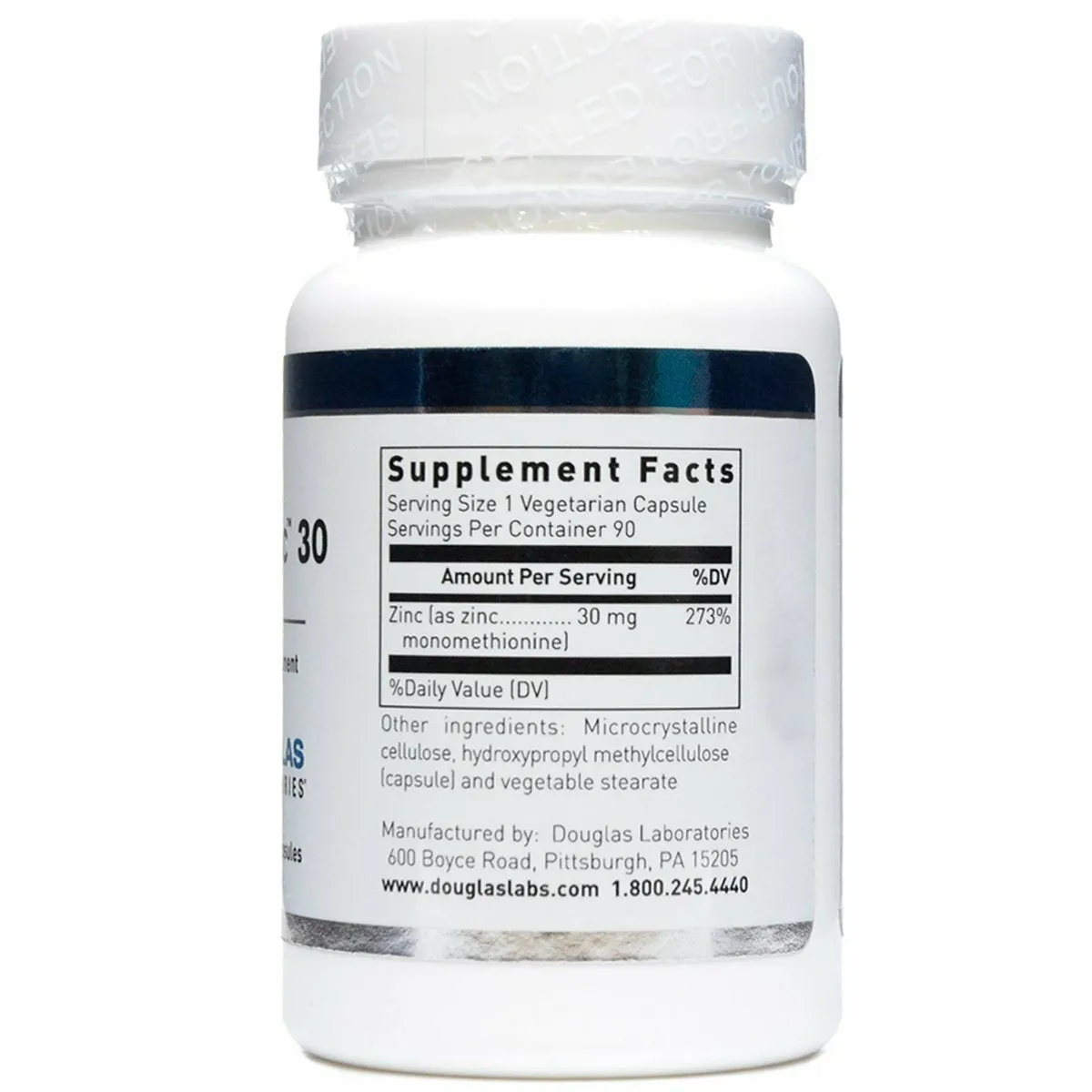 Opti-Zinc 30 mg 90 vcaps by Douglas Labs