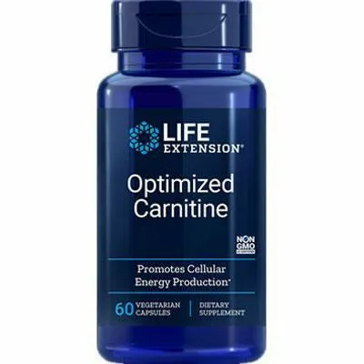 Optimized Carnitine 60 vcaps by Life Extension
