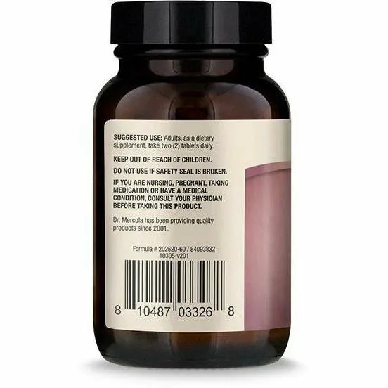 Organic Fermented Beets 60 tabs by Dr. Mercola