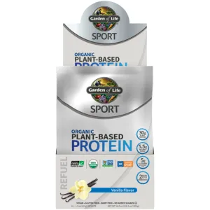 Organic Plant-Based Protein: Vanilla by Garden of Life Sport