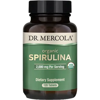 Organic Spirulina 120 tabs by Dr. Mercola