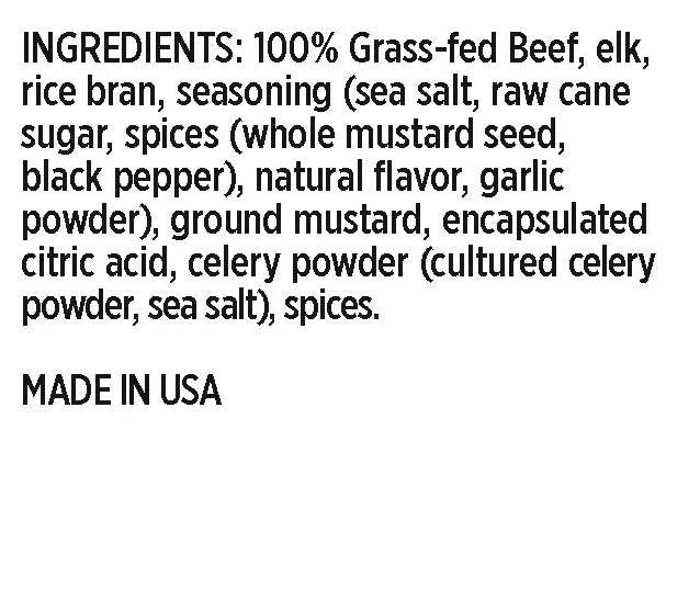 OSTRIM | Beef & Elk | Snack Sticks | Habanero