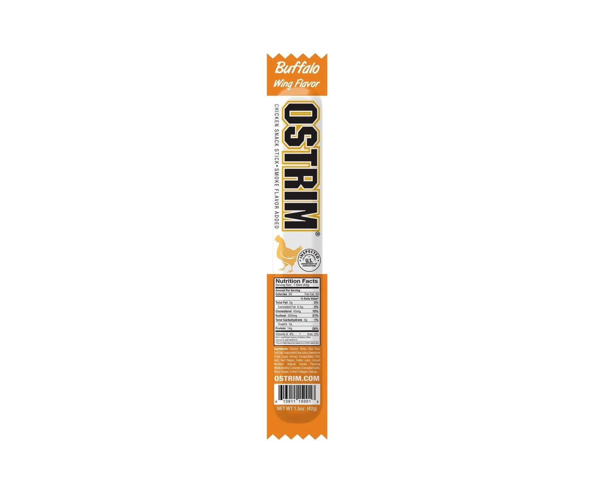 OSTRIM | Chicken | Snack Sticks | Buffalo