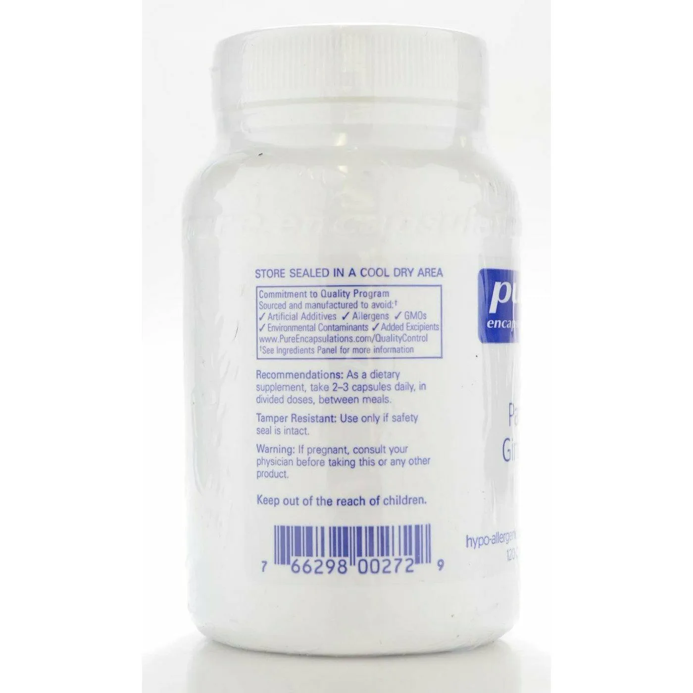 Panax Ginseng 250 mg 120 vcaps by Pure Encapsulations