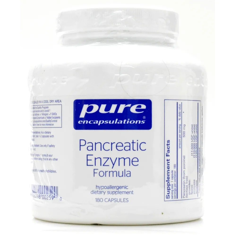 Pancreatic Enzyme Formula by Pure Encapsulations