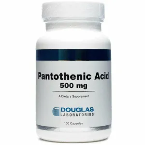 Pantothenic Acid 500 mg 100 caps by Douglas Labs