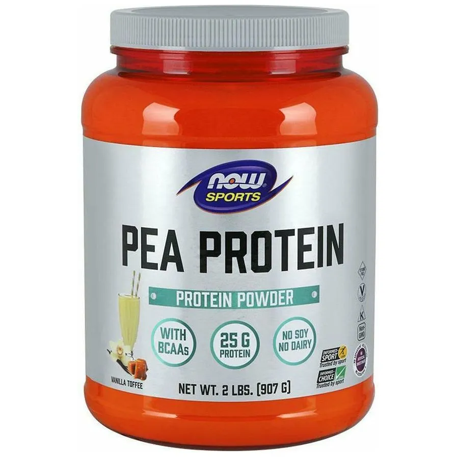Pea Protein Vanilla Toffee 2 lb by NOW