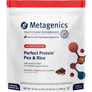 Perfect Protein Pea & Rice Chocolate 30 Servings by Metagenics