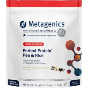 Perfect Protein Pea & Rice Vanilla 30 Servings by Metagenics