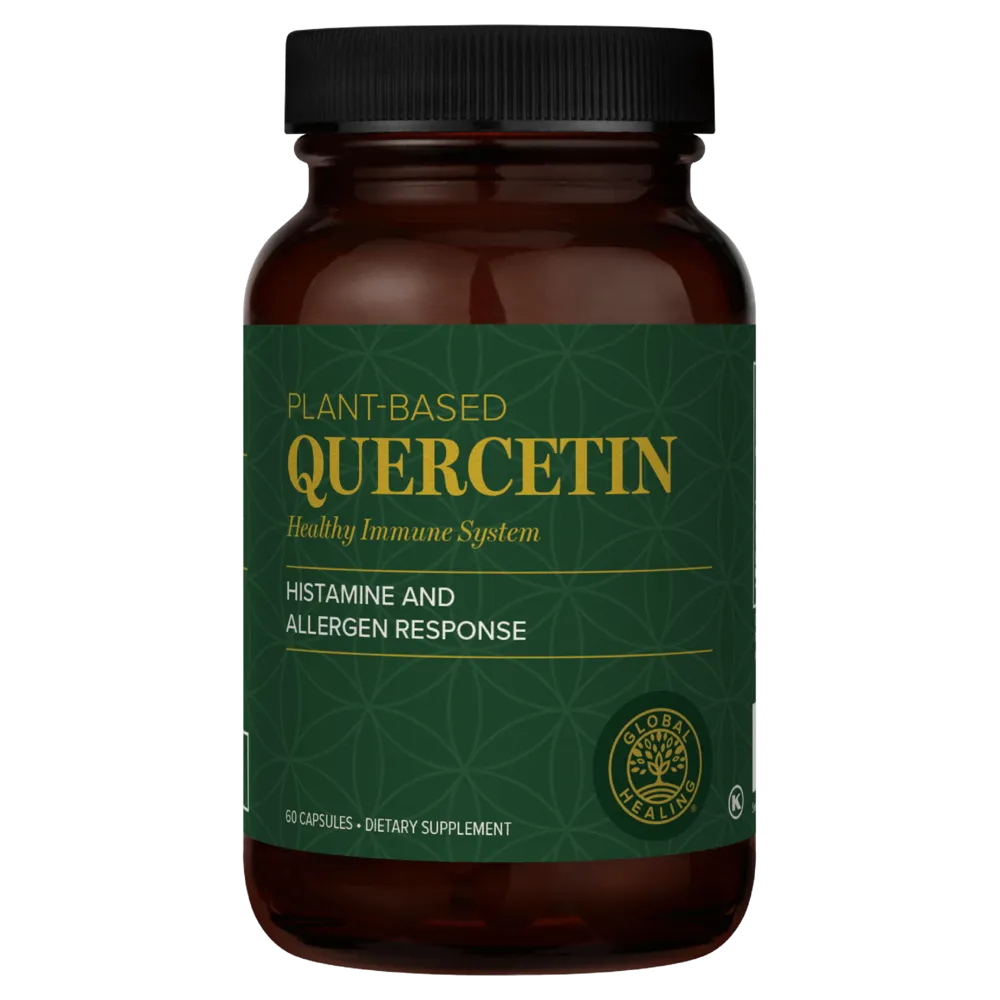 Plant-Based Quercetin 60 caps by Global Healing