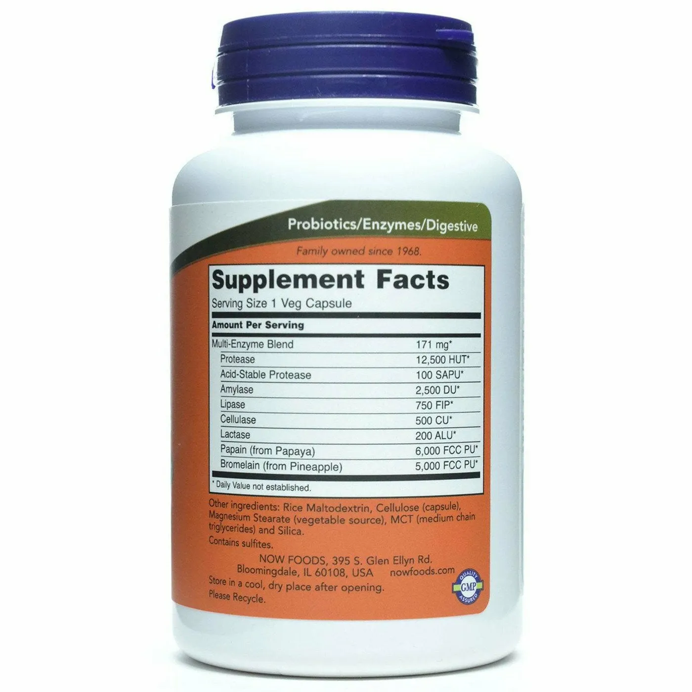 Plant Enzymes 120 vcaps by NOW
